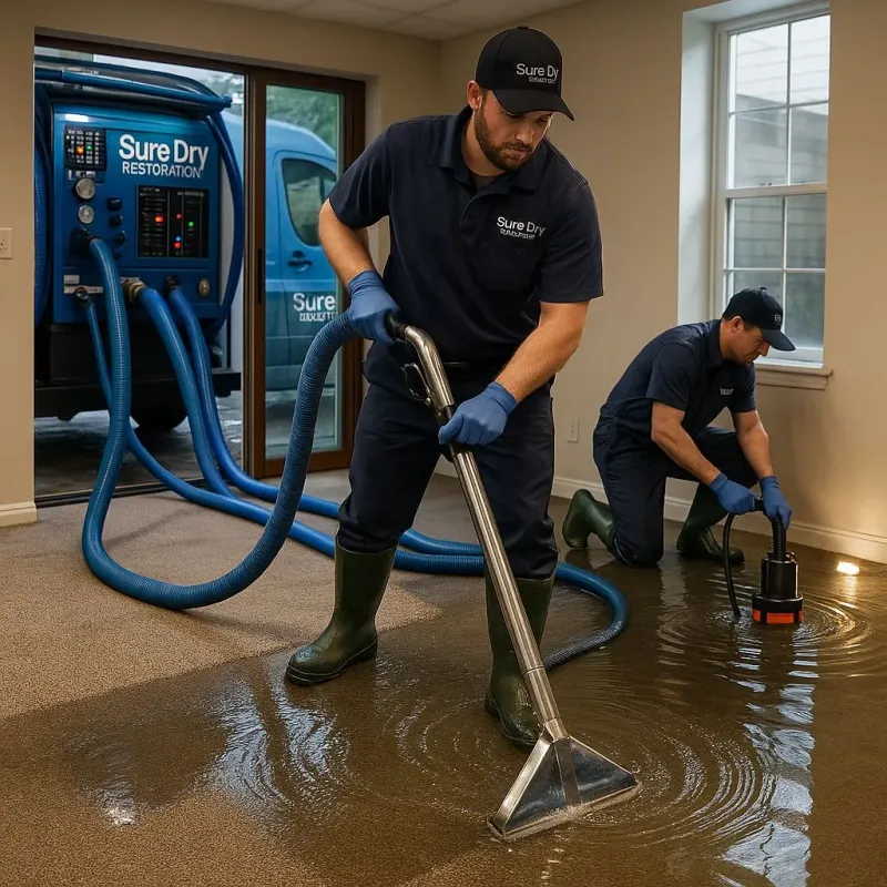 Water Extraction and Removal process in Higganum, CT